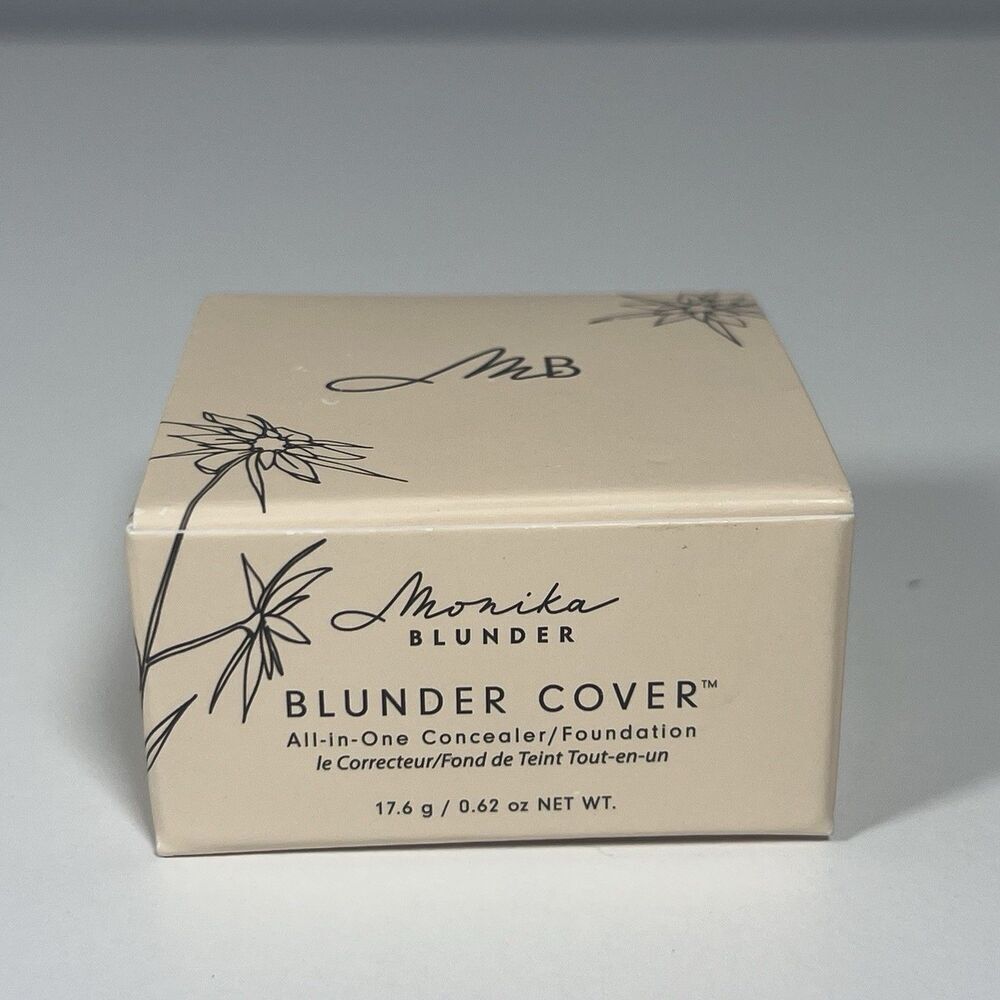 Monika Blunder Blunder Cover All-n-One Concealer Foundation NEW Shade 8- Acht.